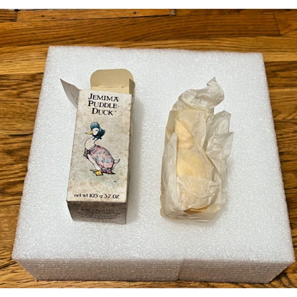 Crabtree & Evelyn Jemima Puddle-Duck Soap Kids 3.7oz Cream NEW Vintage 1982 Box - Picture 12 of 12
